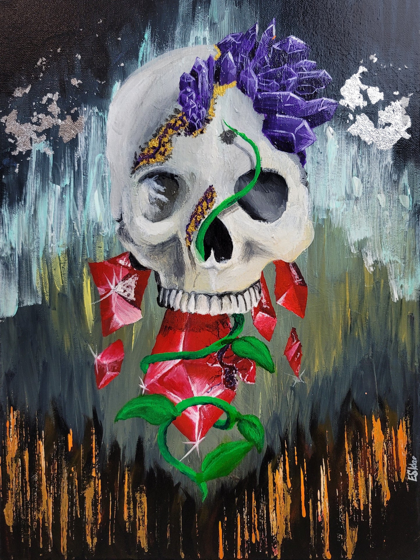 Crystal Crowned Mortality (sold)