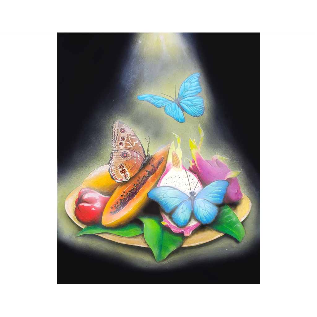 Blue Morpho - Giclee Print